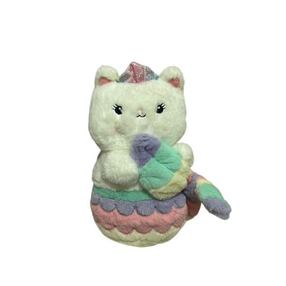 FAO Schwarz Glow Brights with Soft LED Lights and Sound Meowmaid 12" Stuffed - Picture 1 of 13